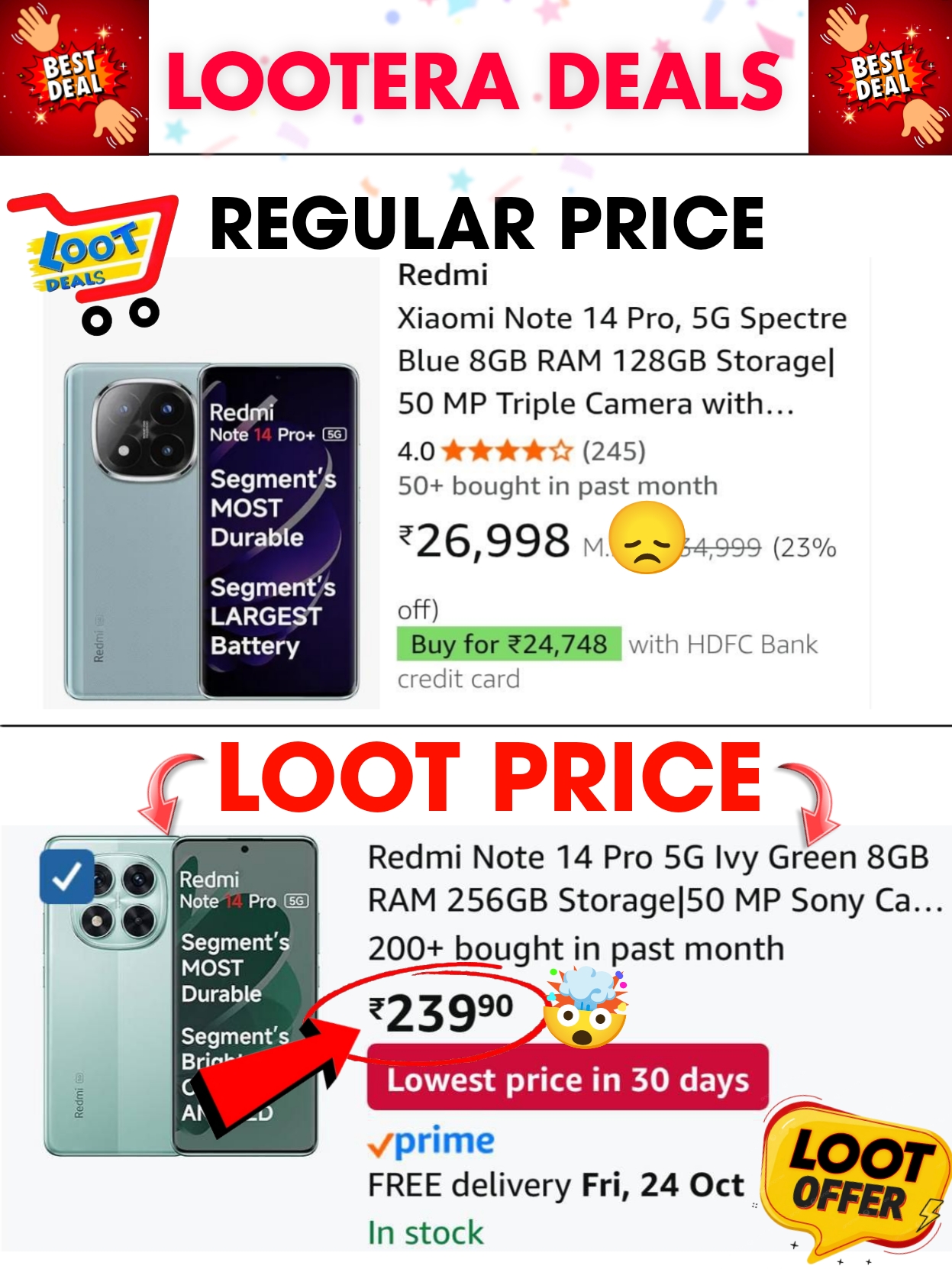 Lootera Deals banner